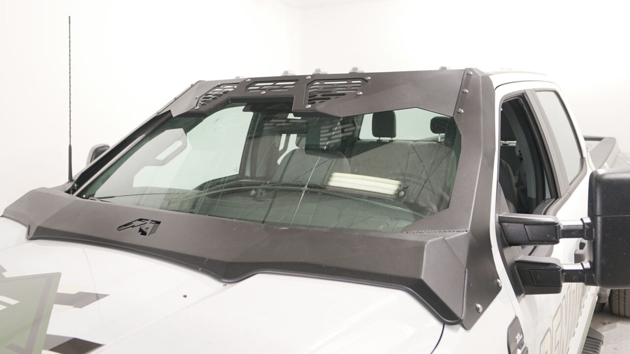 windshield visor protect front windshield steel