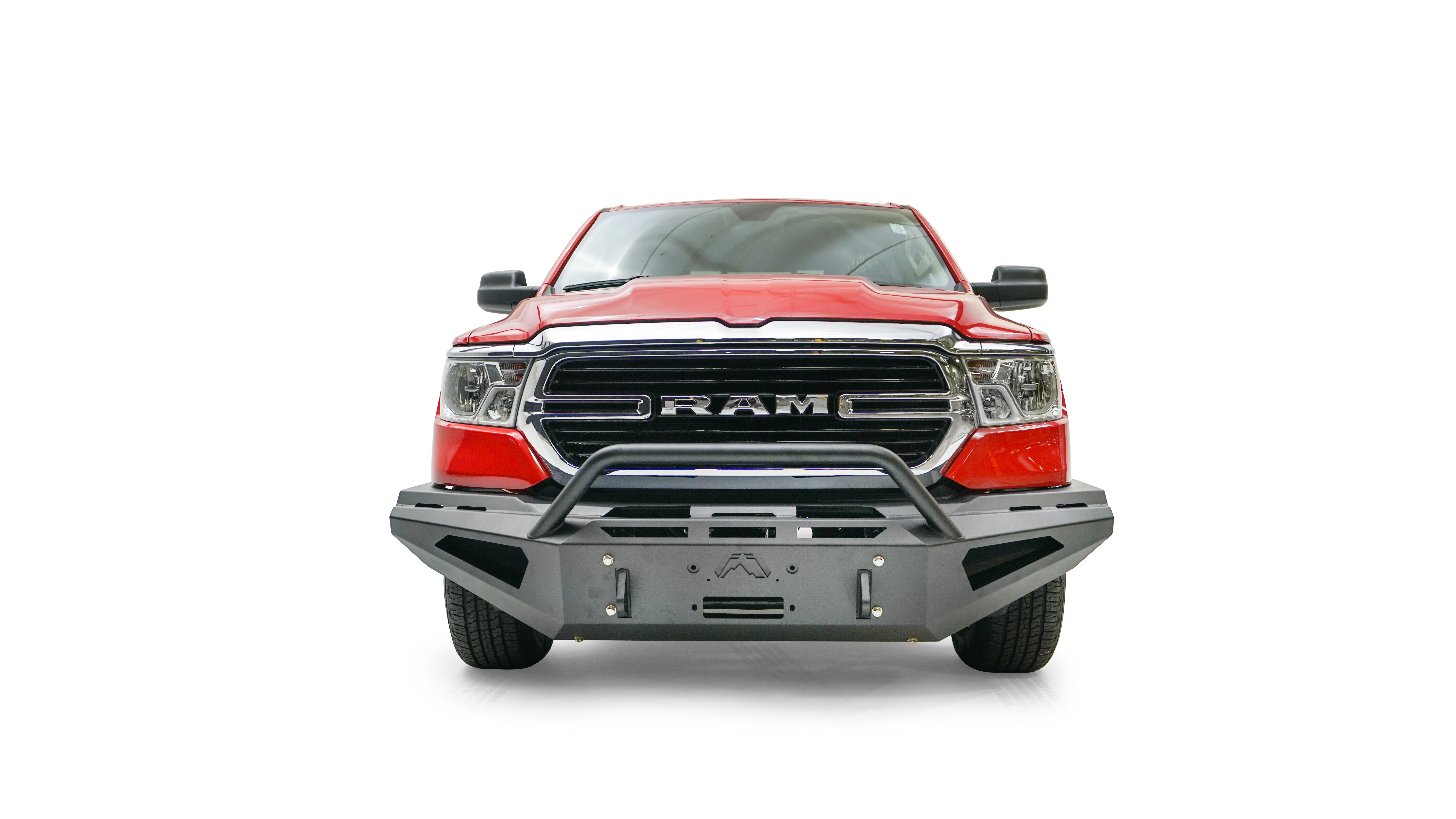 Red Steel Front Bumper | Fab Fours