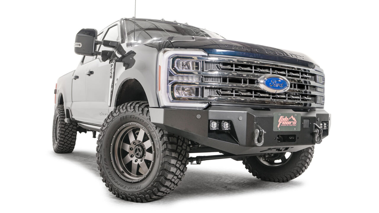 Fab Fours' 2023 Ford Super Duty New Premium Bumper - Ultimate Offroad Protection and Style