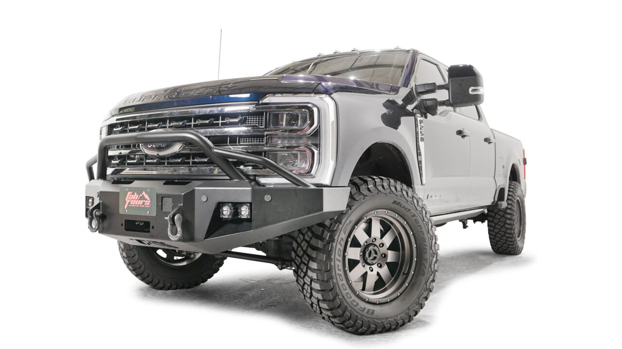 Fab Fours' 2023 Ford Super Duty New Premium Bumper - Ultimate Offroad Protection and Style