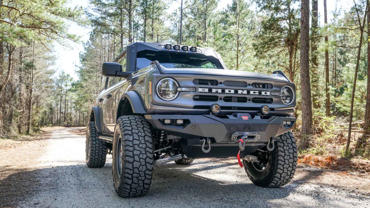 Ford bronco front bumper