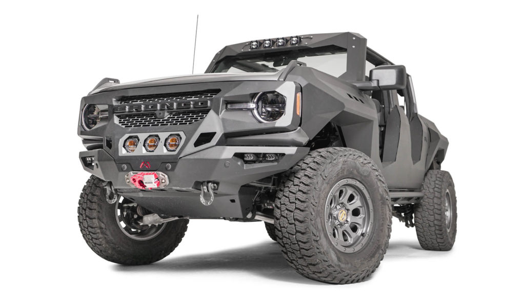 2022 ford bronco front bumper