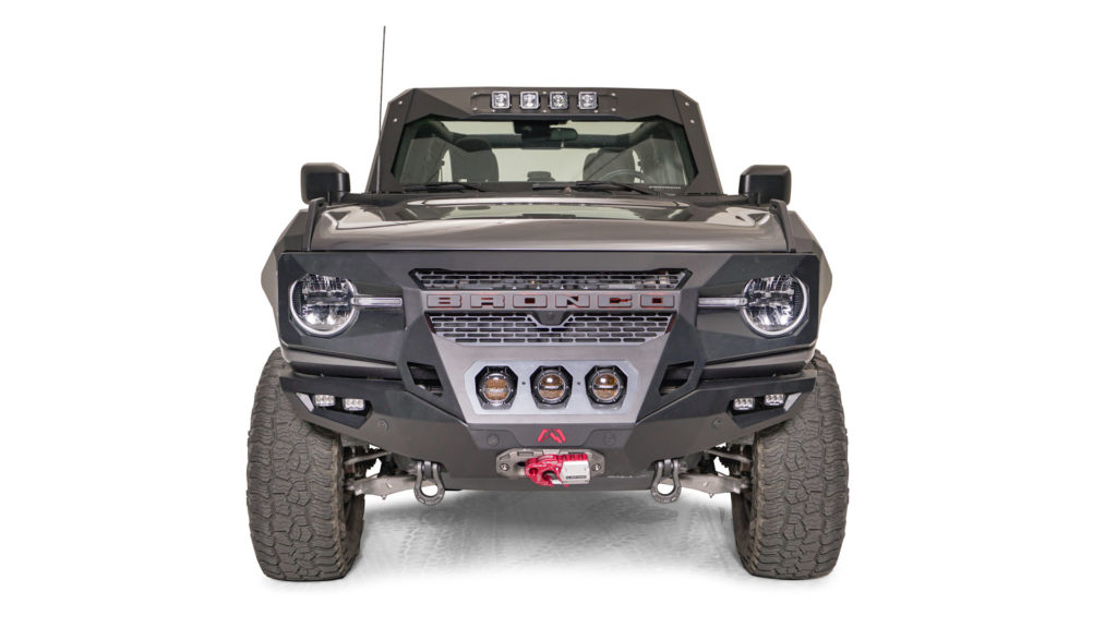 2022 ford bronco front bumper