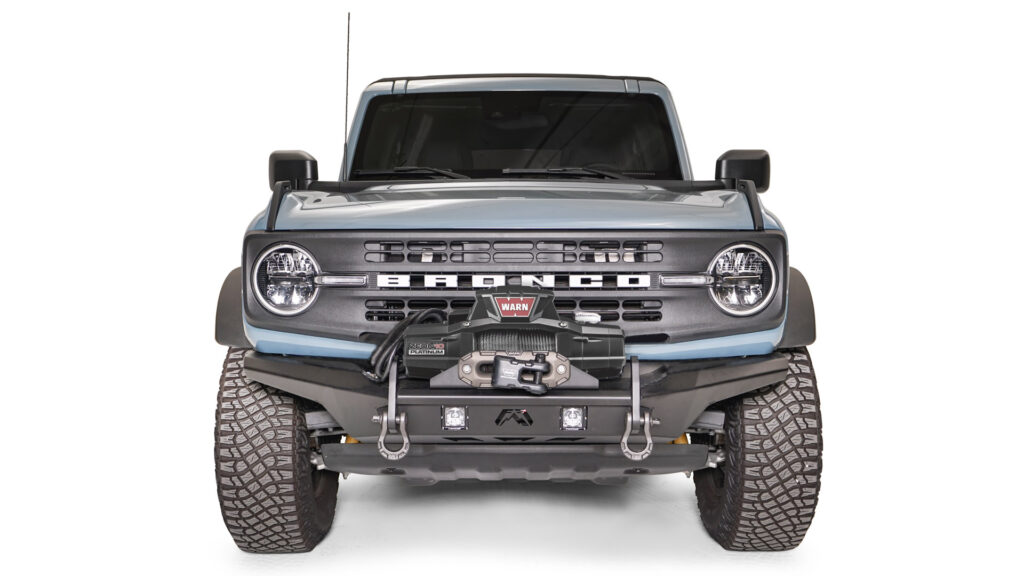 ford bronco aftermarket winch bumper