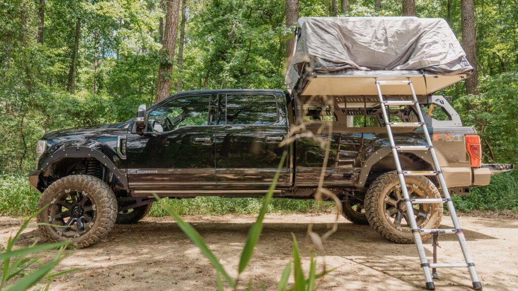 camping rack system