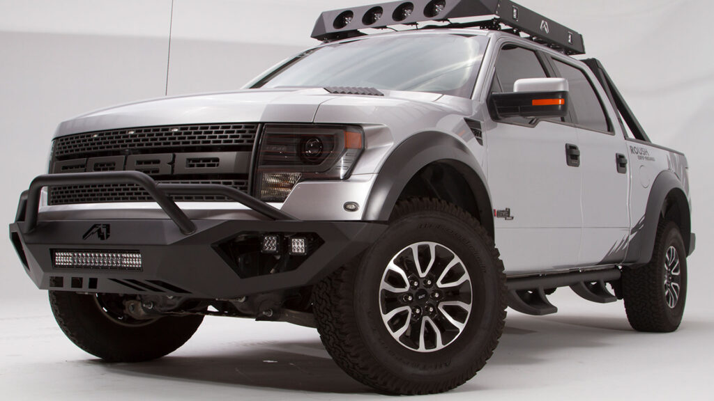 Ford Raptor with Fab Fours front bumper